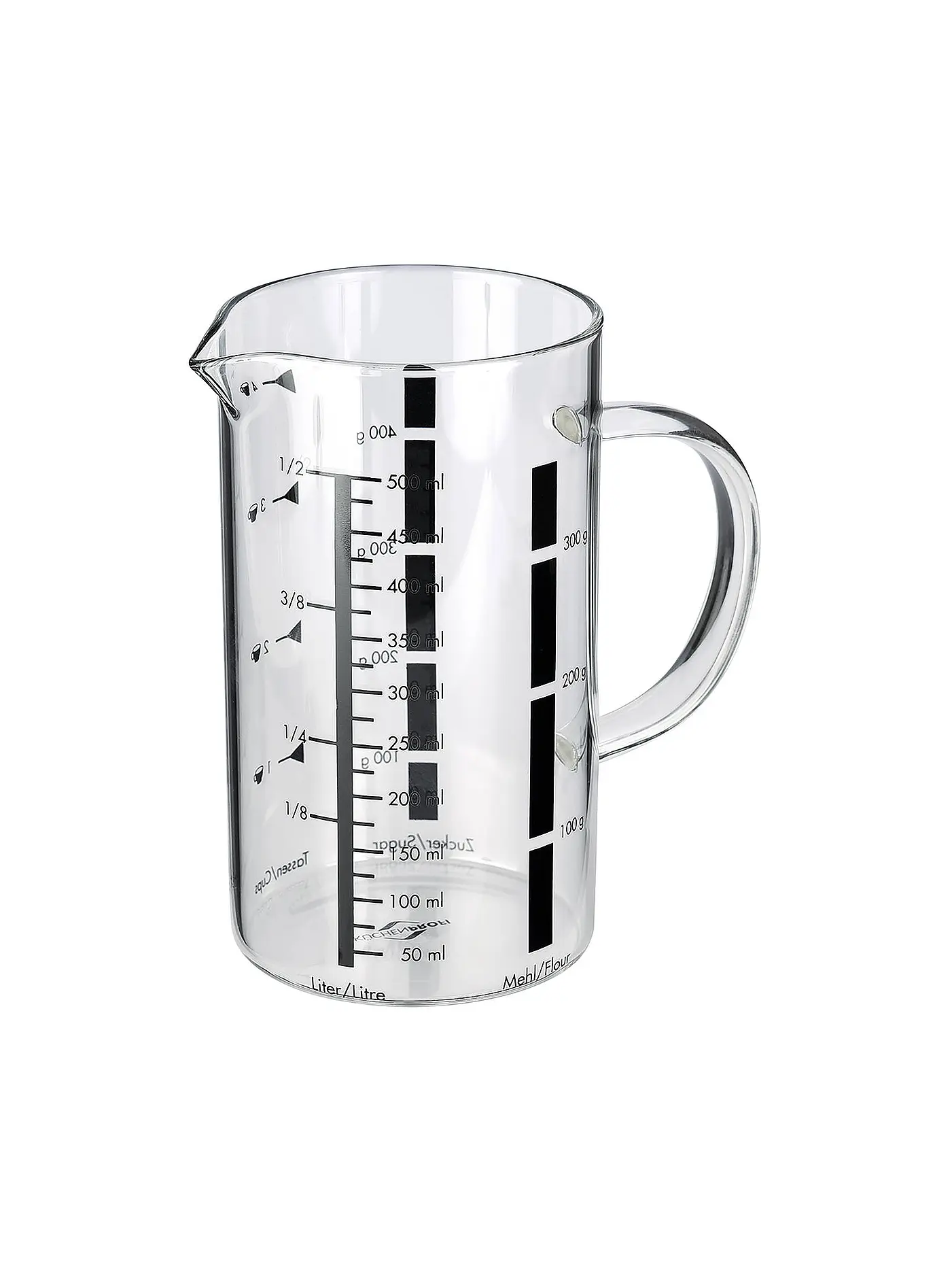 KÜCHENPROFI | Messbecher mit Griff 1l | 